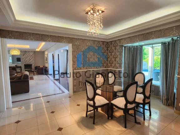 Imagem Casa c/ cinema, beach tennis, sauna, piscina e porteira fechada!