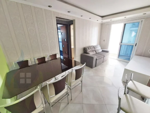 Imagem Apartamento de 2 dormitórios sendo 1 suíte, 2 banheiros, 1 vaga, com 60m² em Rudge Ramos, São Bernardo do Campo