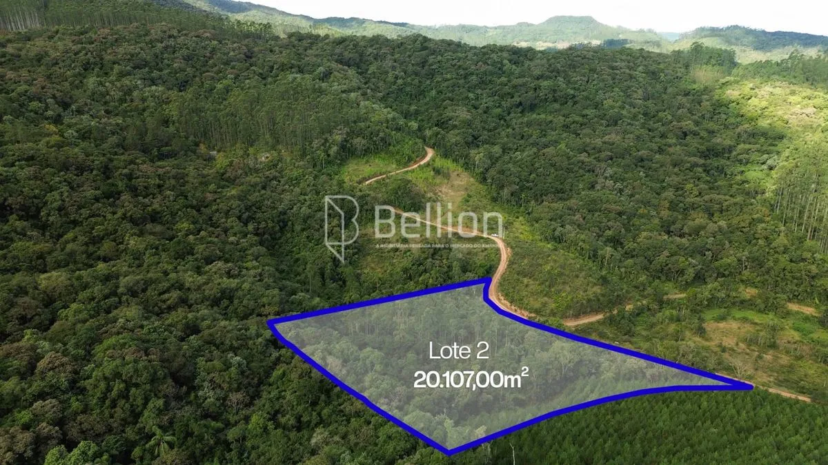 Imagem Terreno com Cachoeira e 20.107m² em Ribeirão Coração, Benedito Novo