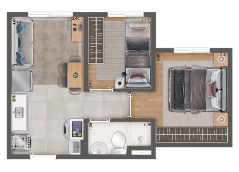 Imagem APARTAMENTO RESIDENCIAL em São Paulo - SP, Itaquera