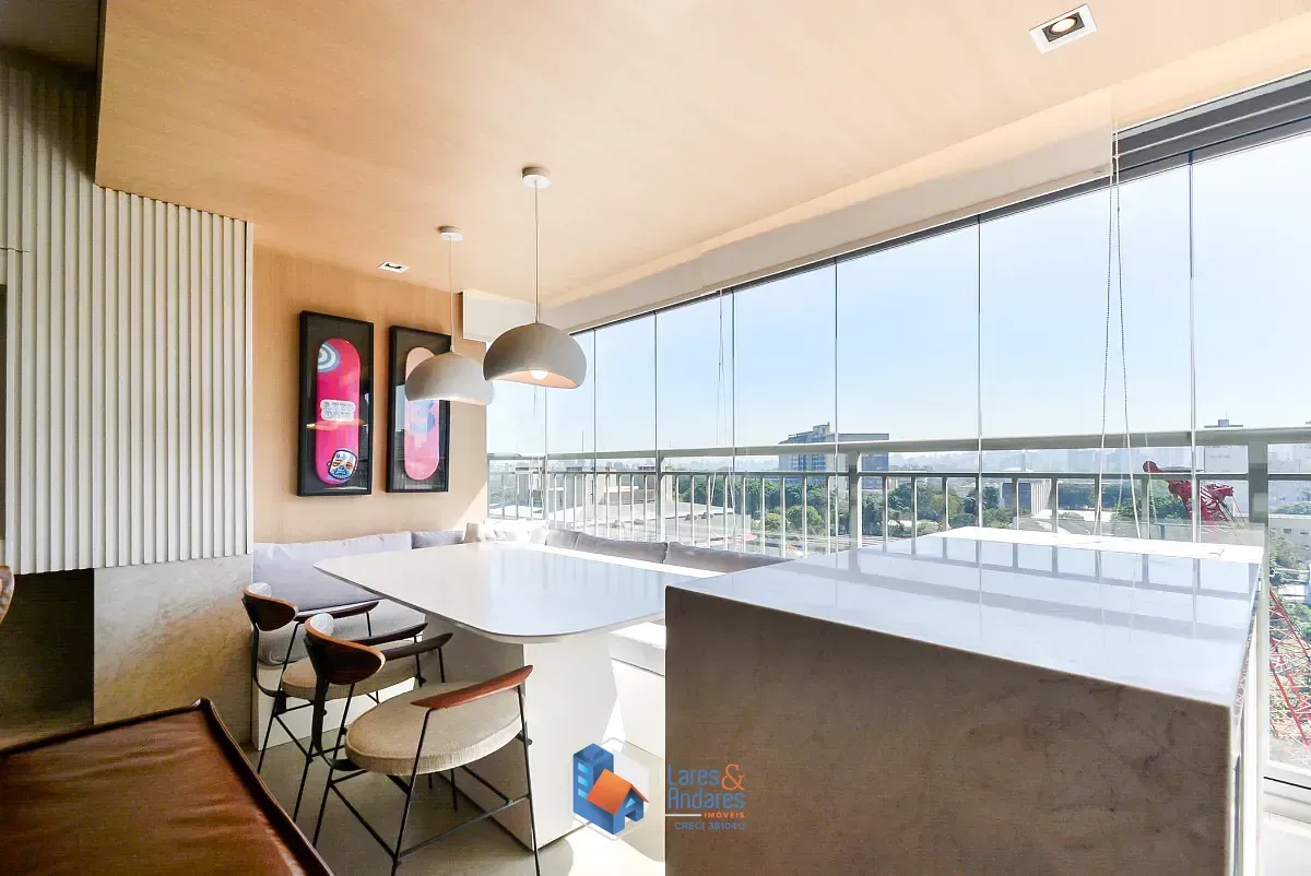 Imagem Apartamento para venda em Indianópolis com 1 quarto, sendo 1 suíte, 77m²