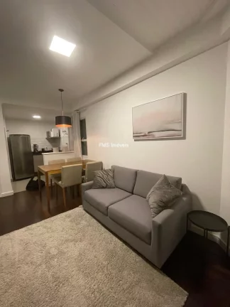 Imagem Apartamento para locação no Itaim Bibi, com 1 suíte, 2 banheiros, 1 vaga