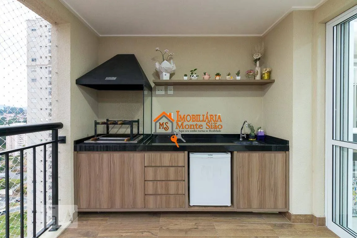 Imagem Apartamento com 3 dormitórios à venda, 122 m² por R$ 1.470.000,00 - Jardim Flor da Montanha - Guarulhos/SP