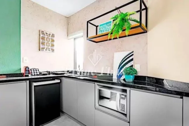 Imagem Flat disponível para venda no Hampton Park no bairro Jardins, com 29,80m², 1 dormitório e 1 vaga de garagem