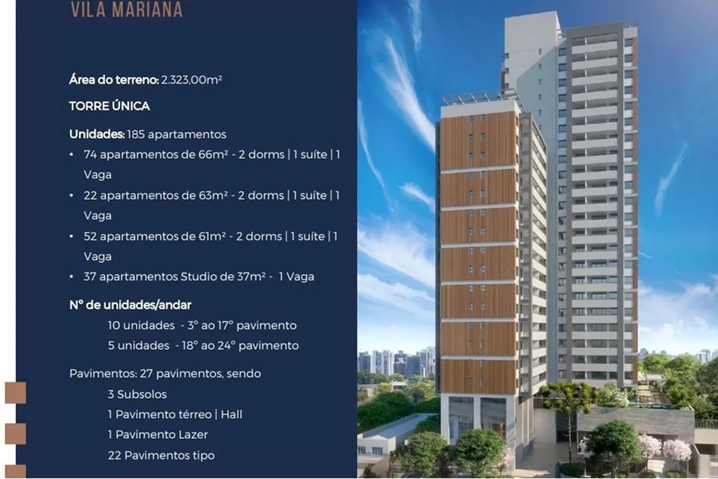 Imagem Apartamento à venda em São Paulo, Vila Mariana, com 1 quarto, 37m2