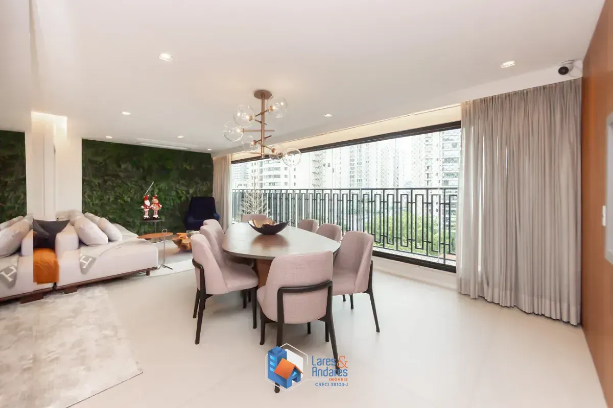 Imagem Apartamento para venda em Vila Mariana com 4 quartos, sendo 3 suítes, 206m²