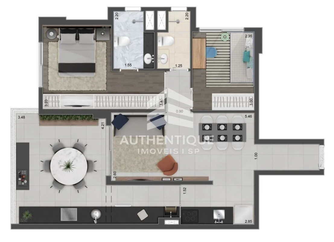 Imagem CONTEMPORANEO JARDINS - Apartamento no bairro Jardins à venda