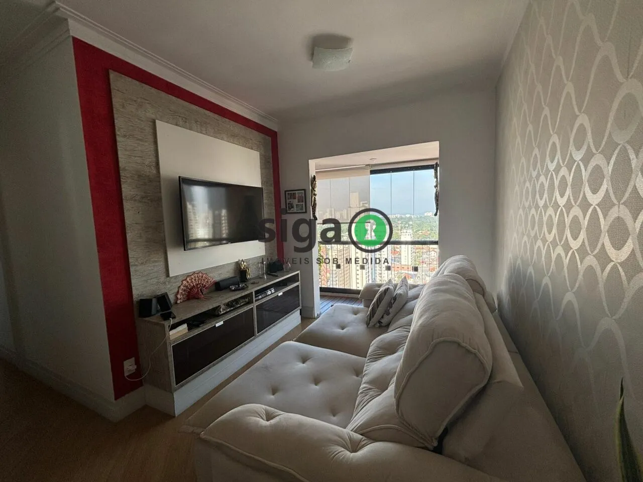 Imagem Apartamento á venda e locação 55m² c/ vaga de garagem, localizado na Chácara Santo Antônio/São Pailo