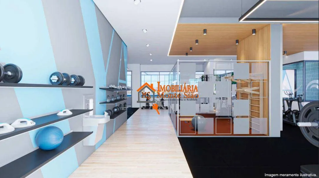 Imagem Apartamento com 4 dormitórios à venda, 172 m² por R$ 1.812.143,46 - Vila Augusta - Guarulhos/SP