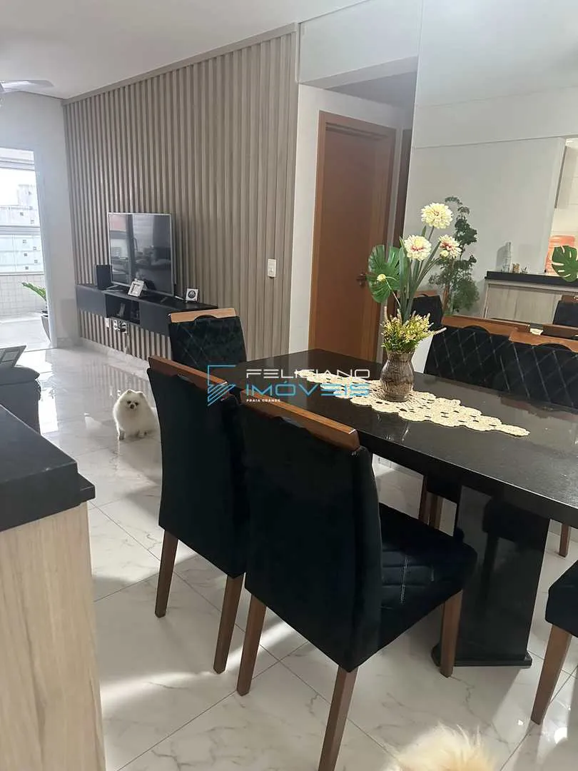 Imagem Apartamento com 2 quartos, Caiçara, Praia Grande - R$ 795 mil, Cod: 2468