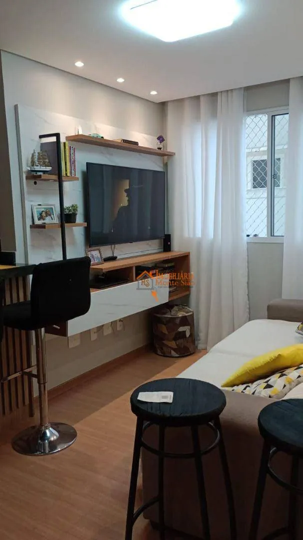 Foto do imóvel Apartamento com 2 dormitórios à venda, 43 m² por R$ 355.000,00 - Vila Barros - Guarulhos/SP