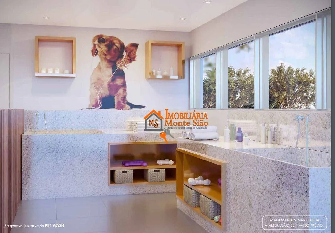 Imagem Apartamento com 2 dormitórios à venda, 63 m² por R$ 686.180 - Picanco - Guarulhos/SP