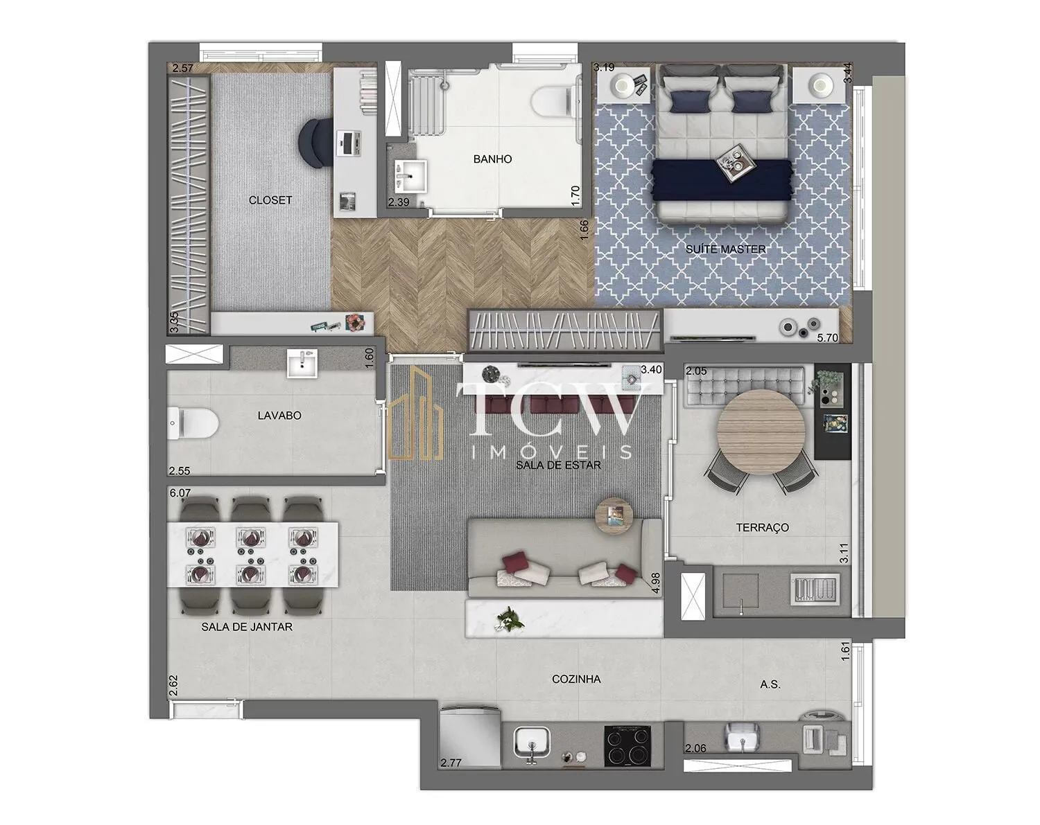 Imagem Apartamento à venda no bairro Vila Nova Conceição - São Paulo/SP, Zona Sul