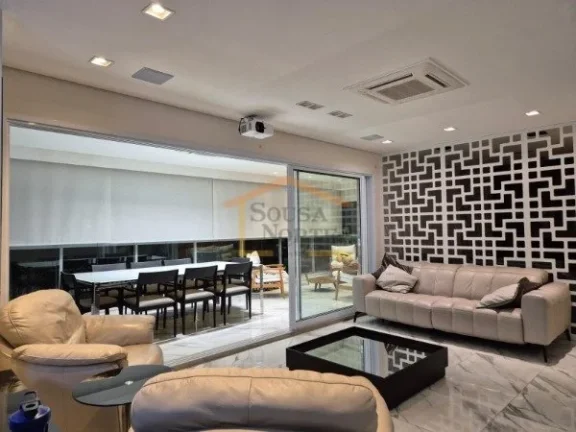 Imagem Apartamento de alto padrão, com 3 dormitórios, sendo 3 suítes, 3 vagas de garagem e uma elegante ...