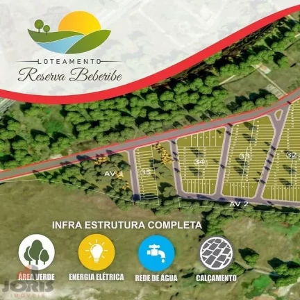 Imagem Terreno no Ceara na Praia das Fontes em Beberibe CE