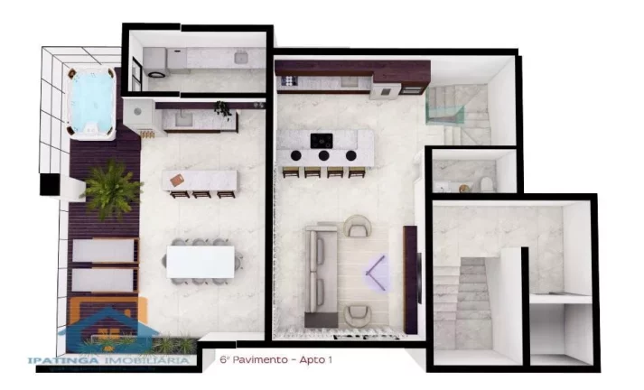 Imagem Apartamento Duplex/Cobertura no Cidade Nobre - Ipatinga
