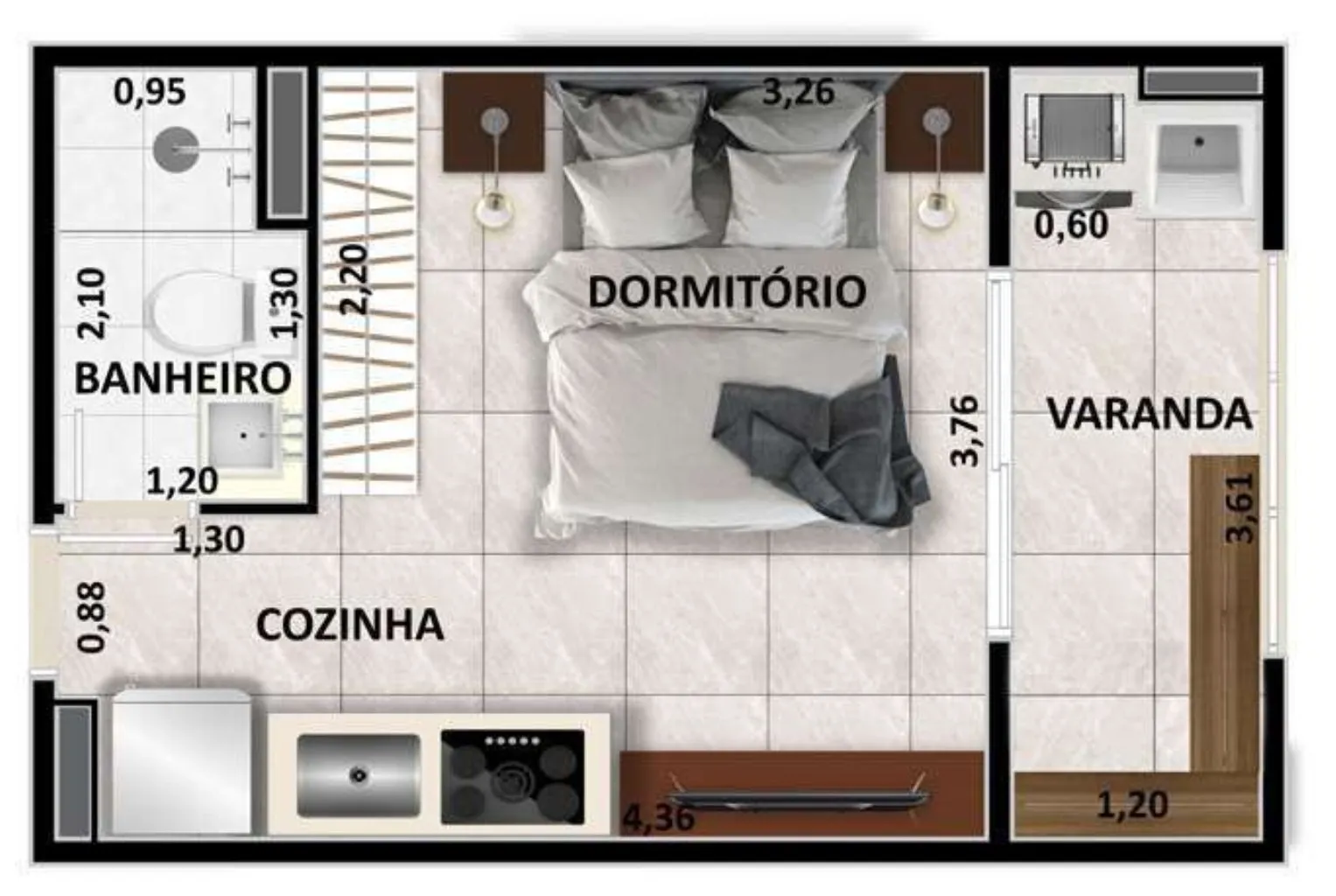 Imagem APARTAMENTO RESIDENCIAL em São Paulo - SP, Vila Parque Jabaquara