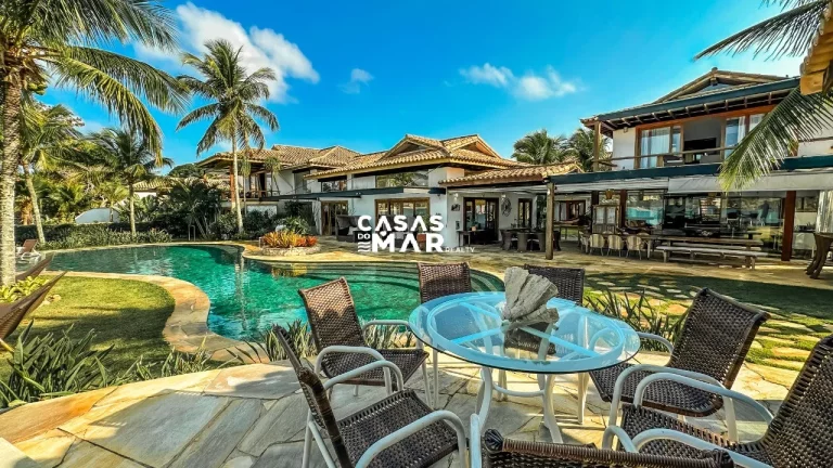 Imagem Casa Frente Mar para Temporada em Armação dos Búzios / RJ no bairro Ferradura