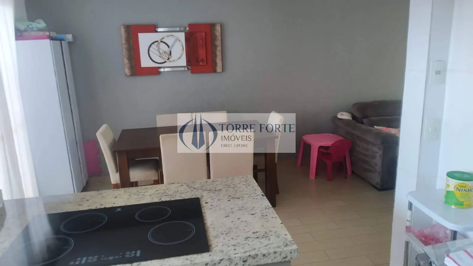 Imagem Linda casa com 110 m² em condomínio fechado 3 dorms 1 suíte 2 vagas garagem