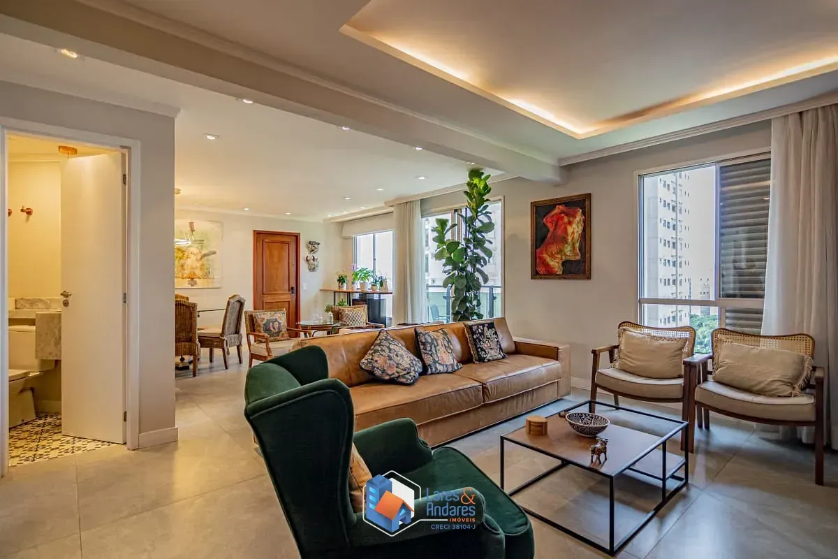 Imagem Apartamento para venda em Perdizes com 3 quartos, sendo 2 suítes, 133m²