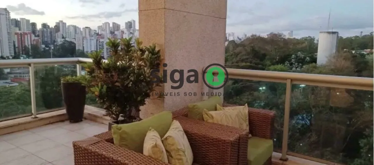 Imagem Apto duplex no Panamby, com 162m², 2 suites, 3 vagas sem mobilia