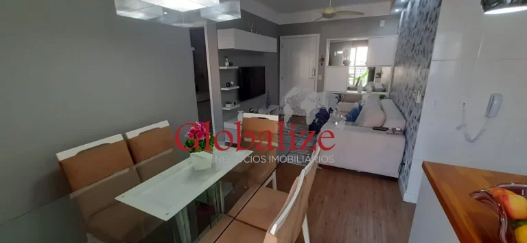 Imagem Belo apartamento em Santos no Marapé em condomínio de Altíssimo Padrão,2 dormitórios, uma suíte, uma vaga privativa, piscina por R$ 615.000,00
