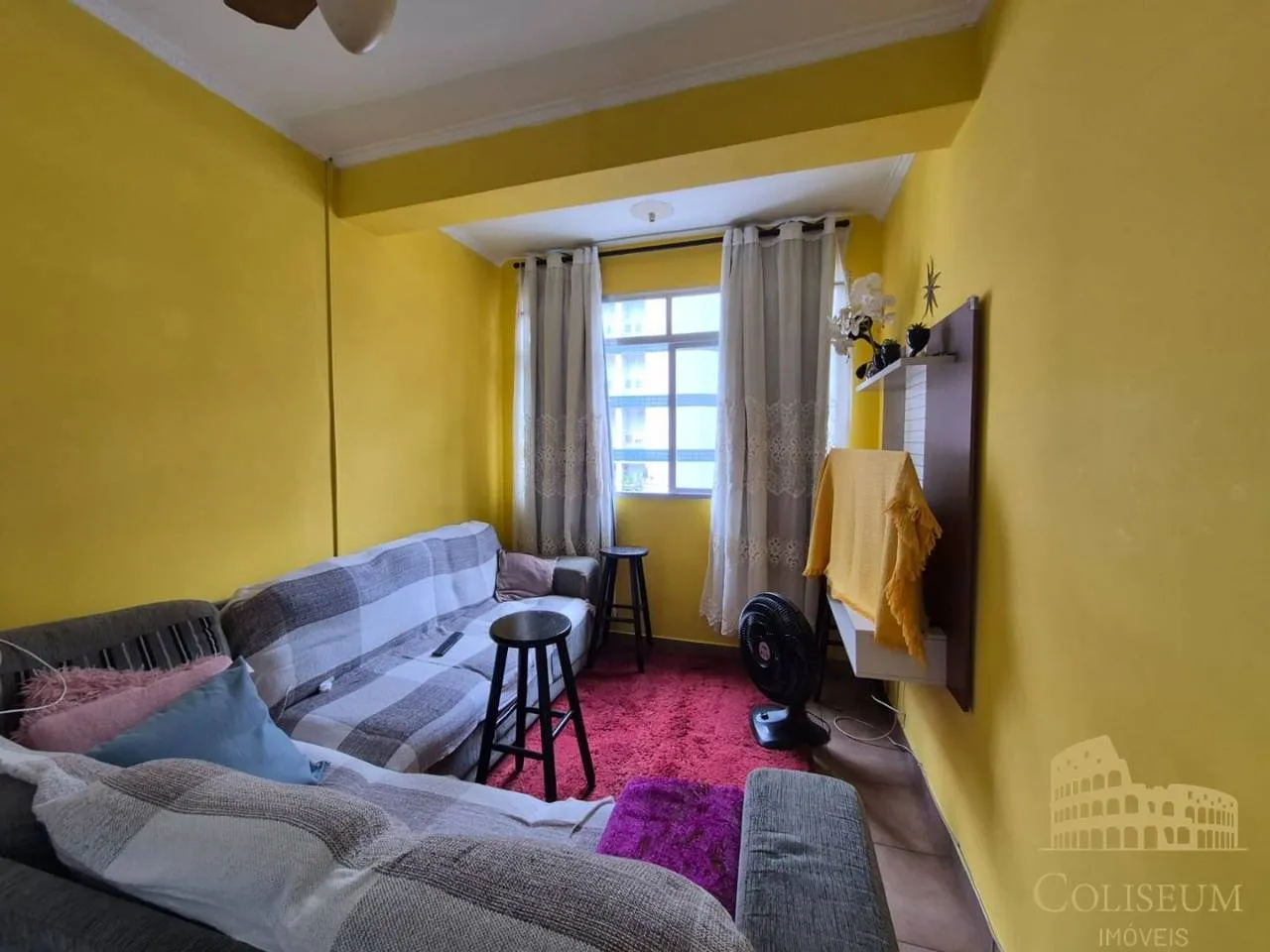 Imagem Apartamento com 2 dormitórios à venda, 50 m² por R$ 300.000,00 - Canto do Forte - Praia Grande/SP