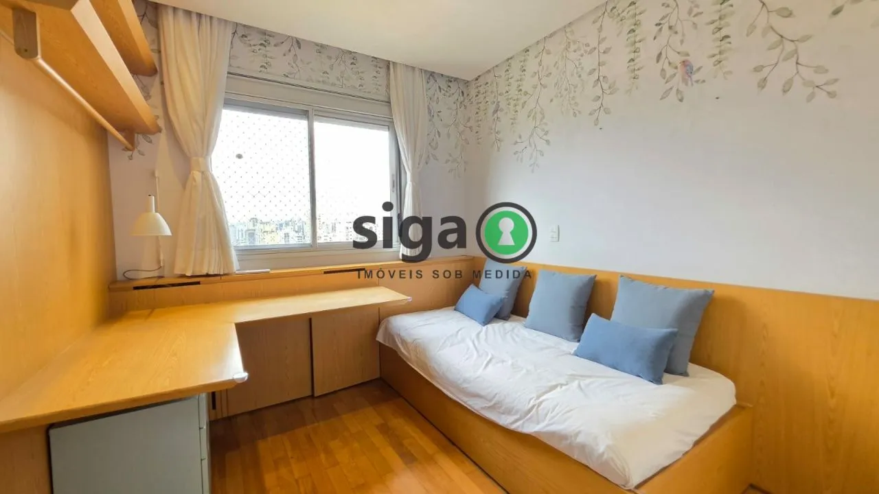 Imagem Brooklin - 105 m² - 2 dormitórios sendo 2 Suítes - Varanda Gourmet - Pronto para Morar