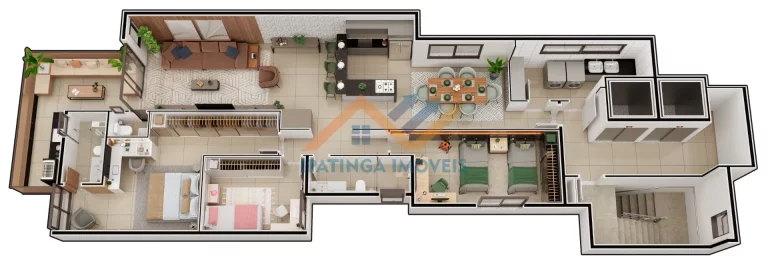 Imagem Apartamento de Luxo no Cidade Nobre - Ipatinga