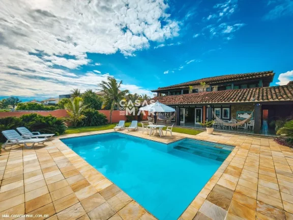 Imagem Magnífica casa de frente para o mar em condomínio de luxo em Geribá, Búzios-RJ: 6 quartos, 6 suítes, 6 salas, 7 banheiros, 4 vagas e 800m² de puro requinte!