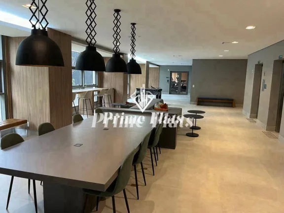 Imagem Flat disponível para locação no Condomínio Verdana, com 30m², 1 dormitório e 1 vaga de garagem