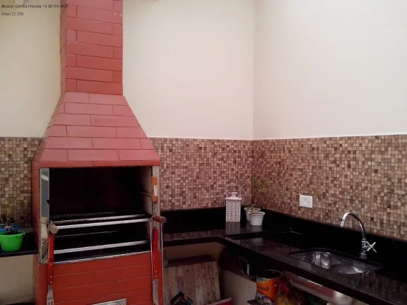 Imagem Sobrado com 3 dormitórios à venda, 115 m por R$ 570.000,00 - Condomínio Residencial Chácara Sônia - Sorocaba/SP