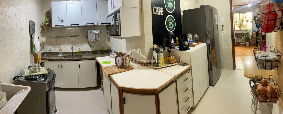 Imagem Apartamento 2 quartos São Cristóvão: Cozinha planejada e Ar Condicionado