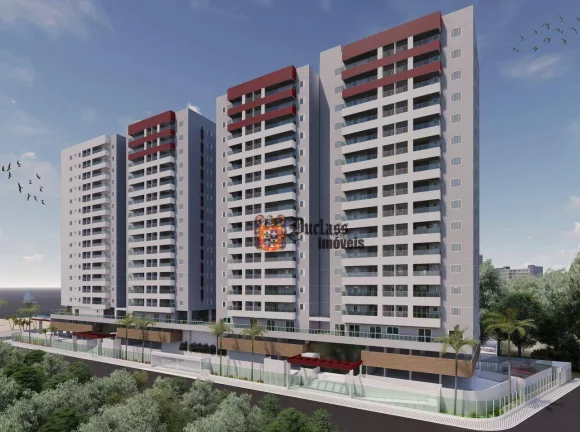 Foto do imóvel Apartamento com 2 dormitórios à venda, 79,88 m² a partir de R$ 547.465, - Caiçara - Praia Grande/SP