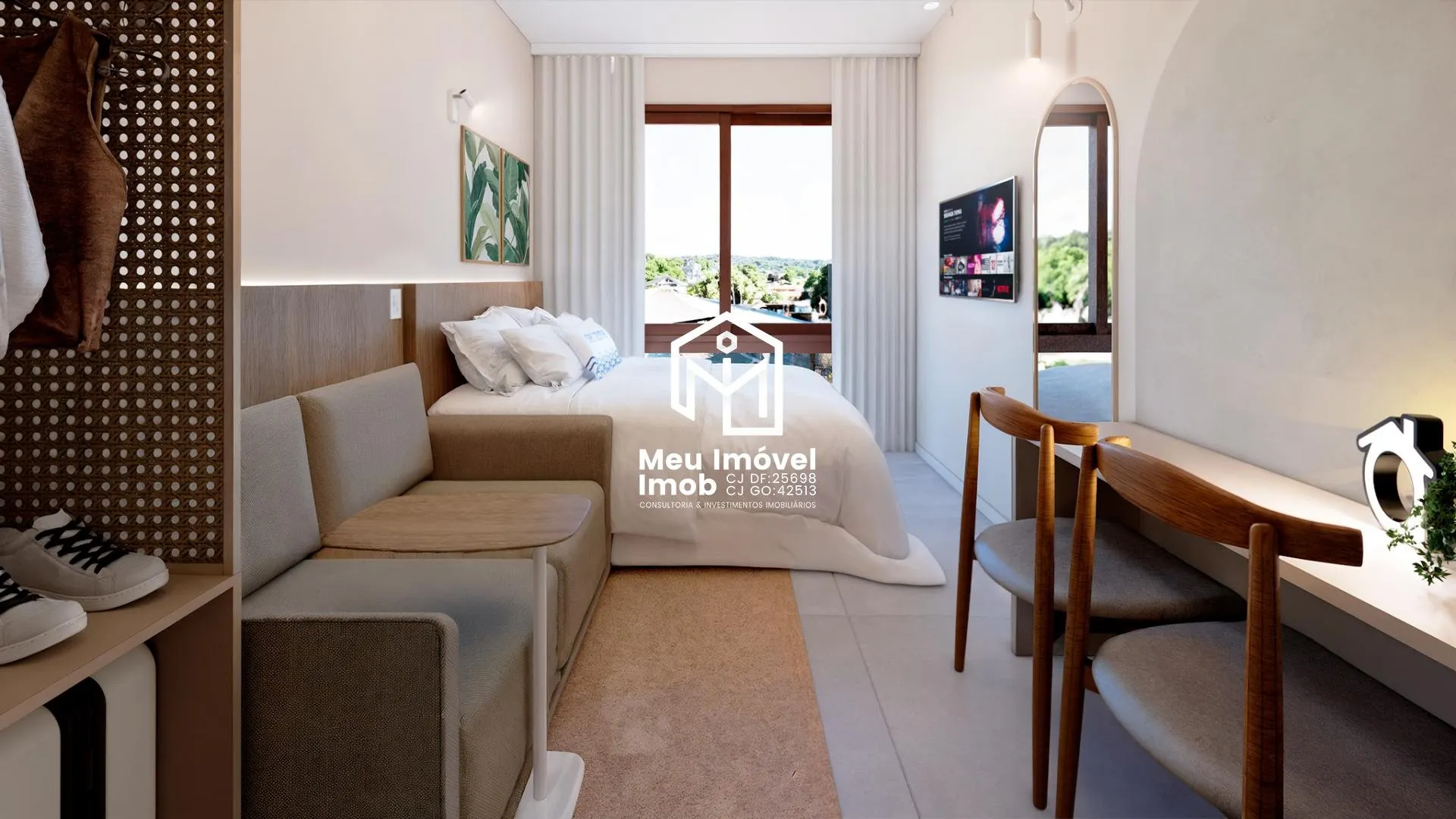 Imagem Studio Vila Recreio Jardim Andreia 1 Quarto 1 Vaga 15m²
