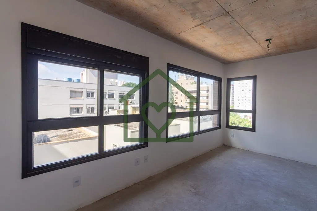 Imagem Excelente apartamento novo, ensolarado, 1 dormitório 45m2 com vaga de garagem em prédio com salão...