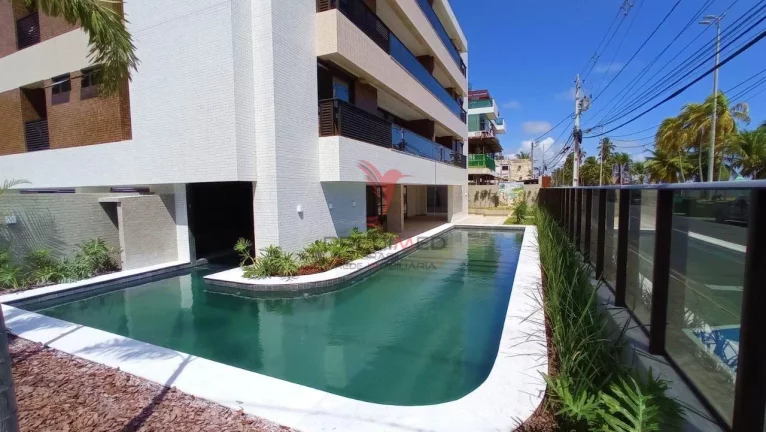 Imagem Vende-se apartamento na beira mar do Cabo Branco, varanda vista mar, 2 vagas de garagem