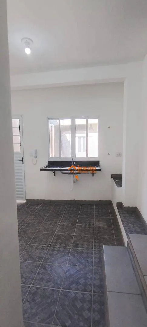 Imagem Casa com 1 dormitório para alugar, 45 m² por R$ 1.780,00/mês - Vila Augusta - Guarulhos/SP