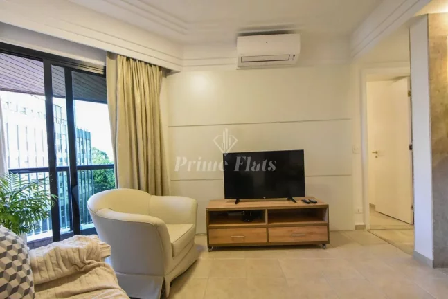 Imagem Flat disponível para locação no Golden Tower Residence, com 42,22m², 1 dormitório e 1 vaga