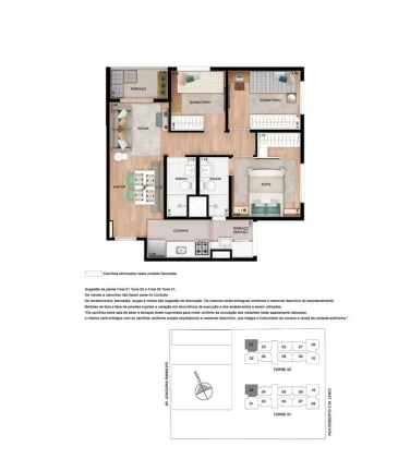 Imagem Apartamento Vila Guilherme 3 Dorms c/ Suíte 1 Vaga Lazer Completo