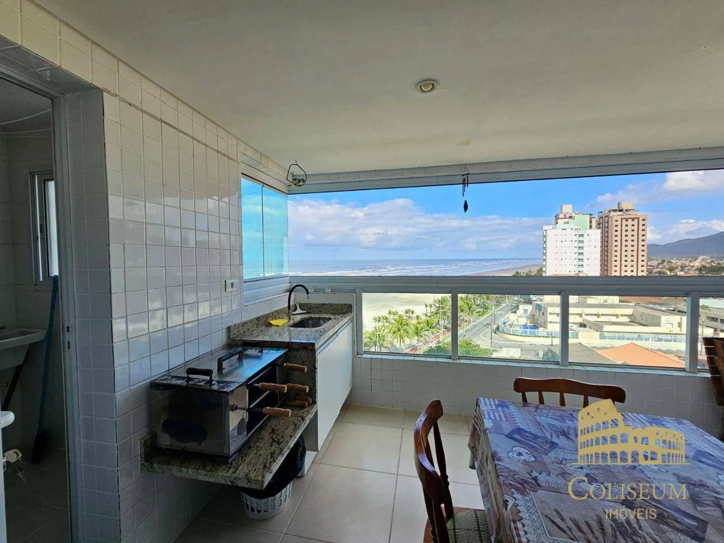 Imagem Apartamento com 2 dormitórios para alugar, 78 m² por R$ 4.500,00/mês - Balneário Flórida - Praia Grande/SP