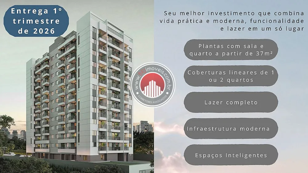 Imagem Apartamento em Lançamentos no bairro Taquara - Rio de Janeiro, RJ