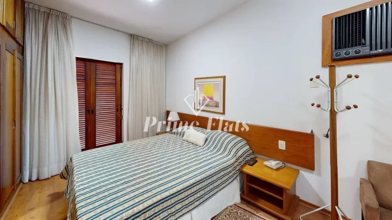 Imagem Flat disponível para locação no Les Jardins, com 45m², 1 dormitório e 1 vaga