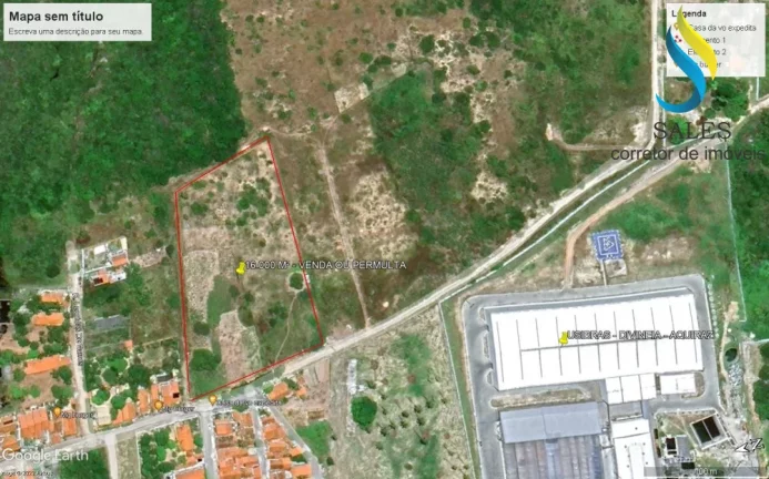 Foto do imóvel Terreno a venda no Aquiraz - Divineia - 16.000 m² em Por Trás da Usibras
