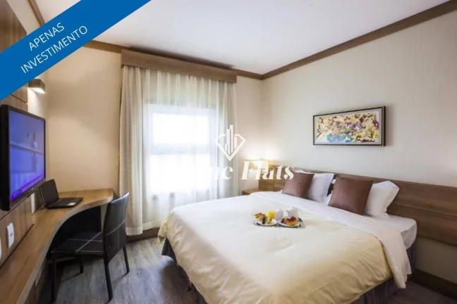 Flat disponível para venda no Hotel Intercity Vinhedo, com 20m², 1 dormitório e 1 vaga em Avenida das Industrias