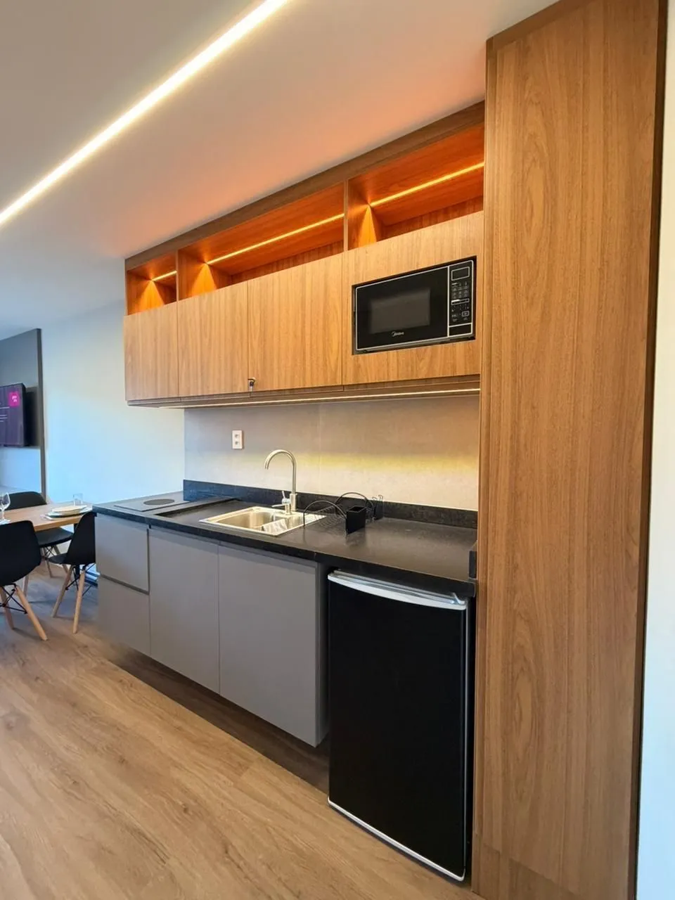 Studio Mobiliado no GO Cidade Baixa com Vista para o Guaíba