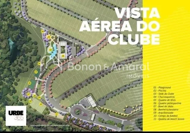 Imagem Terreno à Venda em Condomínio Fechado URBE 365 - Paulínia, SP: Segurança e Conforto