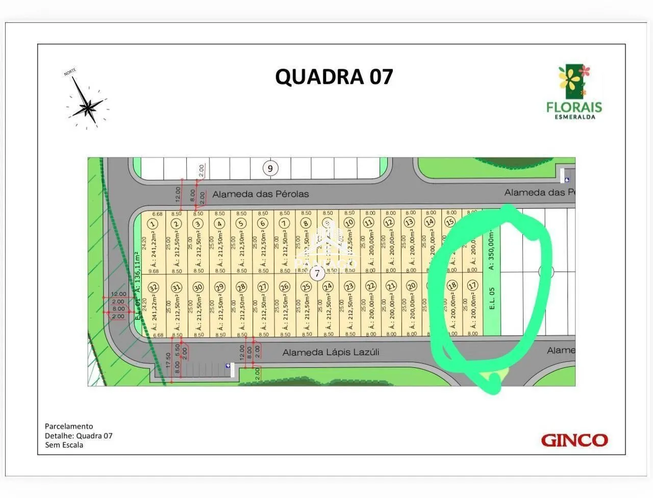 Imagem LOTE DE 200M² NO FLORAIS ESMERALDA - CONDOMINIO DE ALTO PADRÃO EM CUIABA