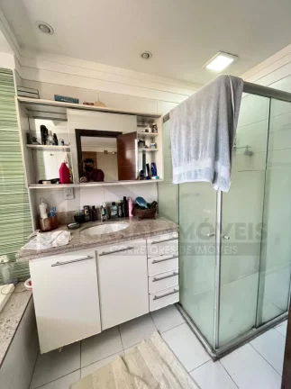 Imagem CASAL IMÓVEIS VENDE ED CLAUDE MONET 4 SUÍTES LUXO 1 POR ANDAR Nascente. Andar alto piso todo em pedra crema marfim importada