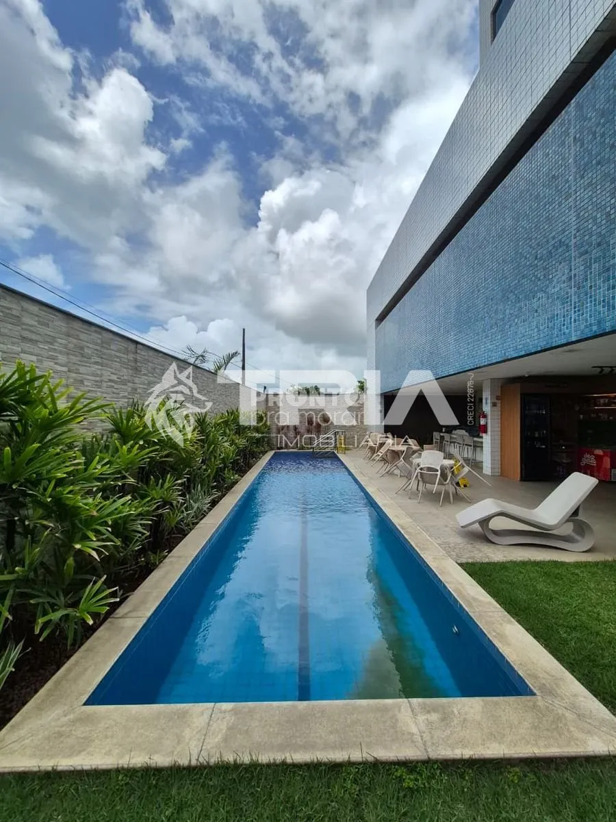 Foto do imóvel Flat à venda em Candeias | 39,71 m² | Varanda e lazer completo em Candeias, Jaboatão dos Guararapes - PE